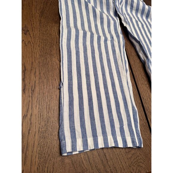 Reformation Striped Square Neckline Farmer Jumpsuit – Size 0 READ - Picture 10 of 14